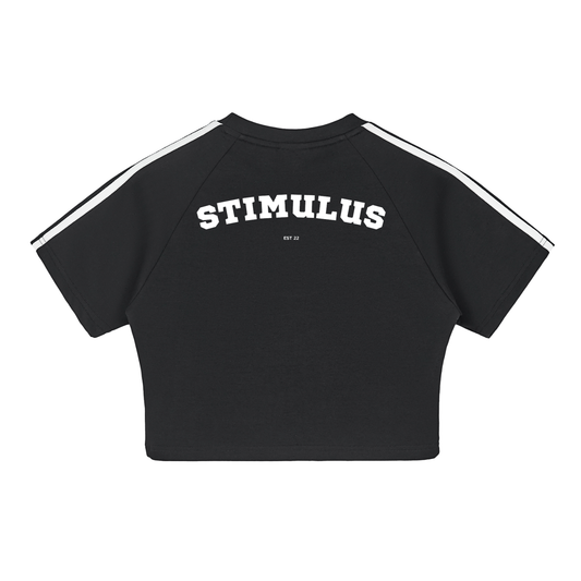 STIMULUS-Womens Performance Crop Top