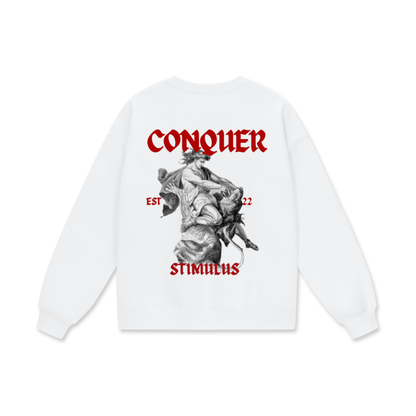 STIMULUS- Conquer Oversize Sweatshirt