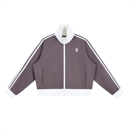 STIMULUS-Pegasus Women's Crop Track Jacket