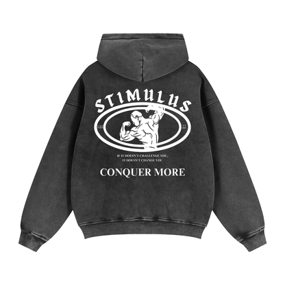 STIMULUS-Conquer More Jacket Hoodie