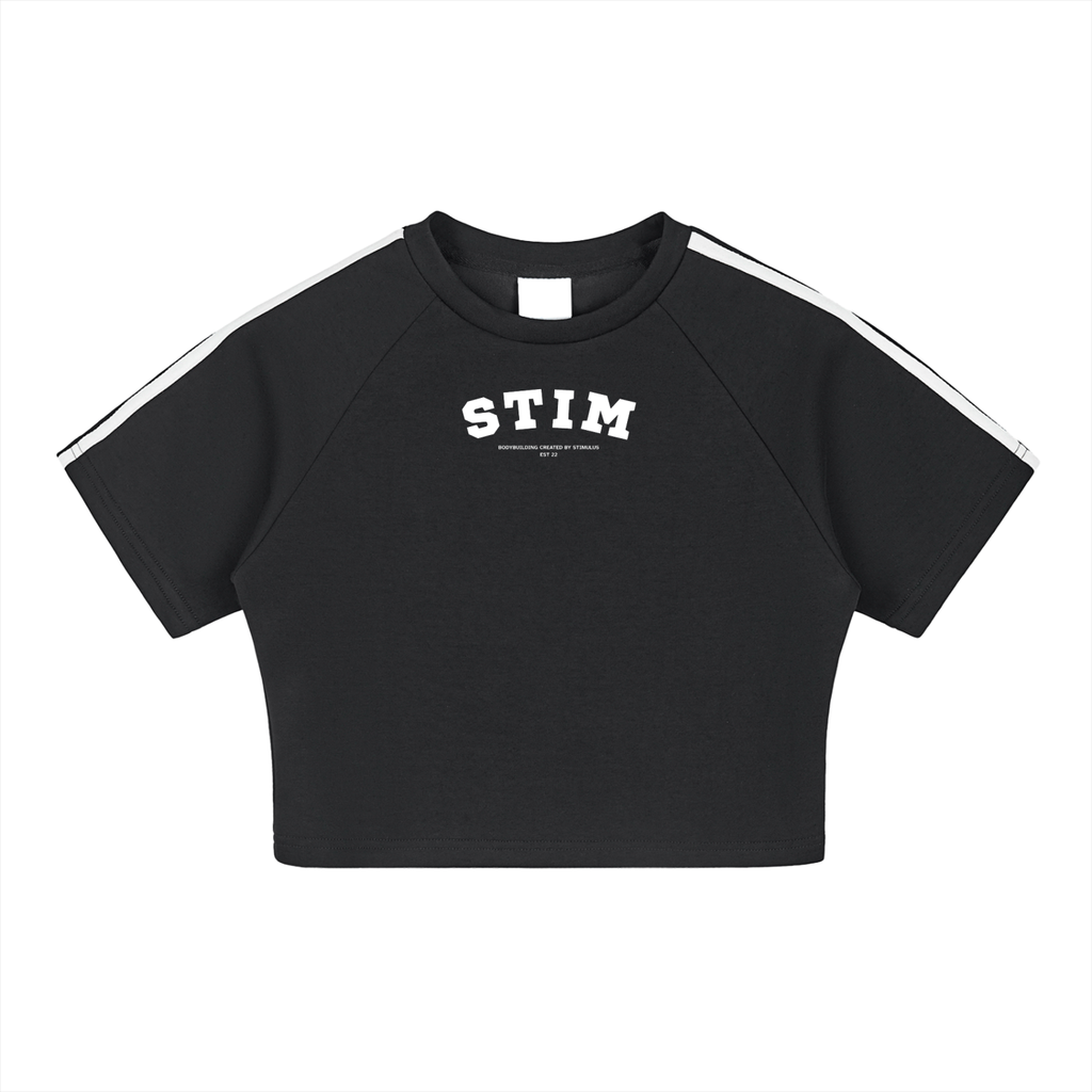STIMULUS-Womens Performance Crop Top
