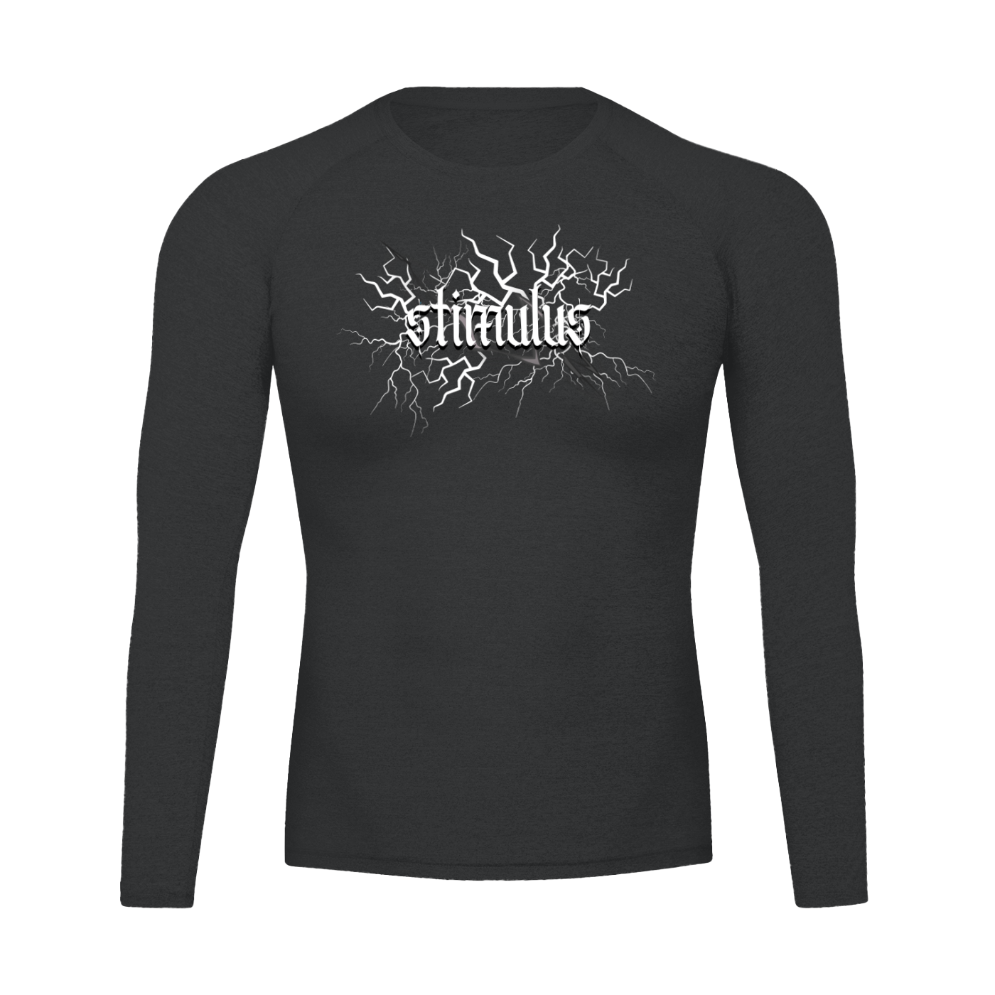 STIMULUS-Electric Cross Long Compression T-Shirt