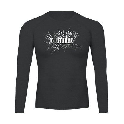 STIMULUS-Electric Cross Long Compression T-Shirt
