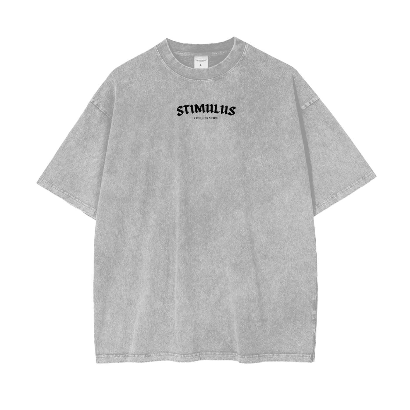 STIMULUS-Conquer More Oversize T-Shirt