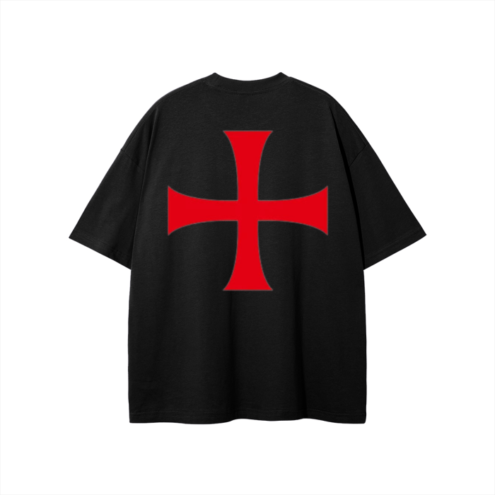 STIMULUS- Oversize Iron Cross T-sirt