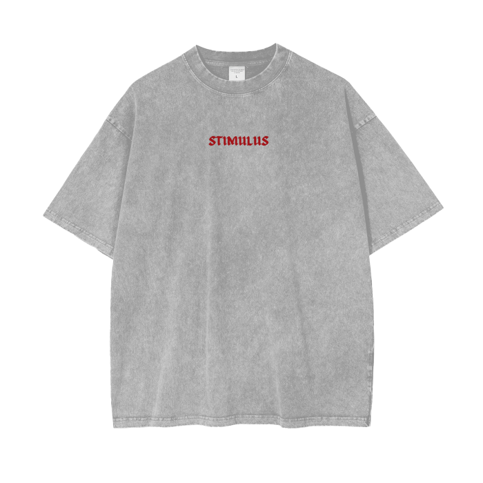 STIMULUS- Conquer Acid Oversize T-Shirt