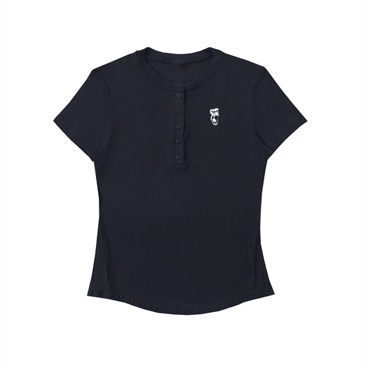 STIMULUS-Womens Bodycon Cross T-Shirt