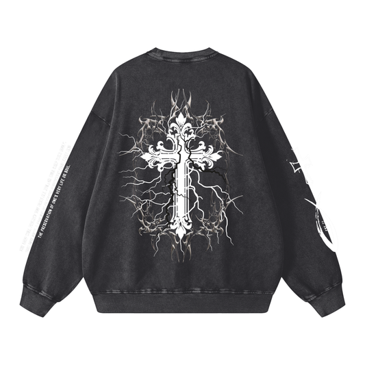 STIMULUS-Electric Cross Sweatshirt