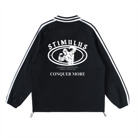 STIMULUS-SC Conquer More Collar Sweatshirt