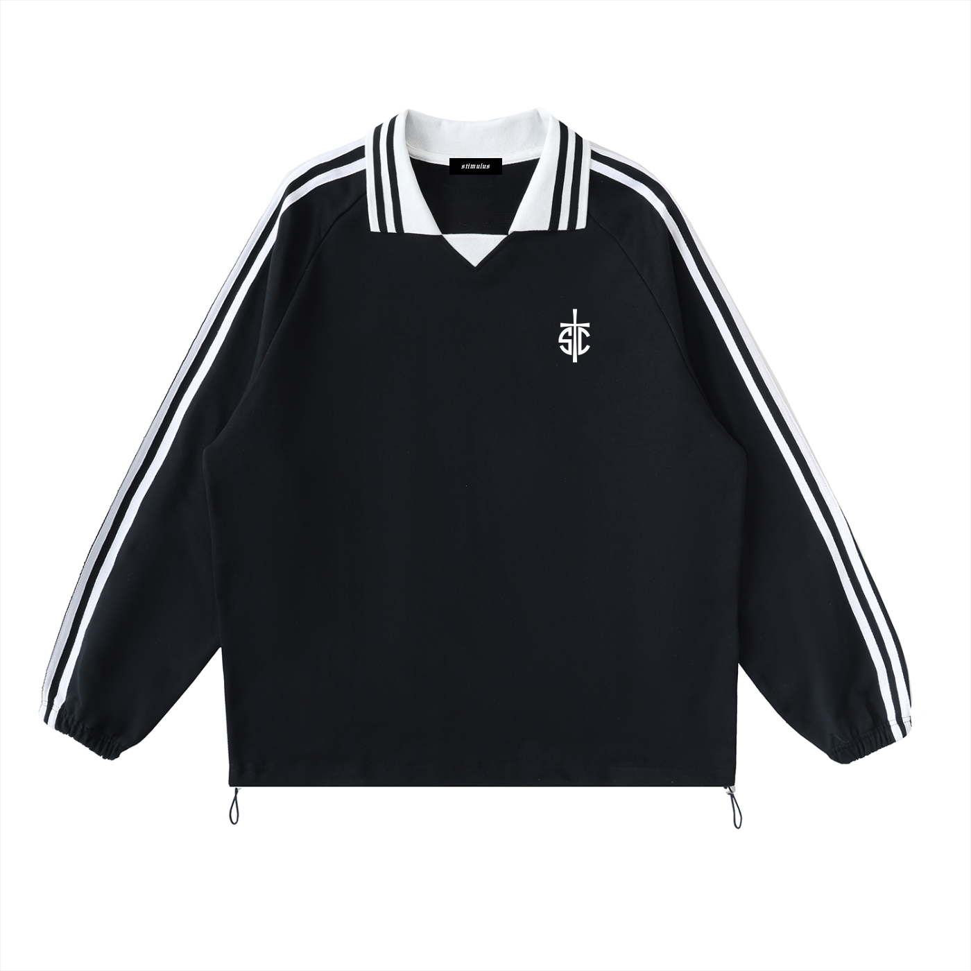 STIMULUS-SC Conquer More Collar Sweatshirt