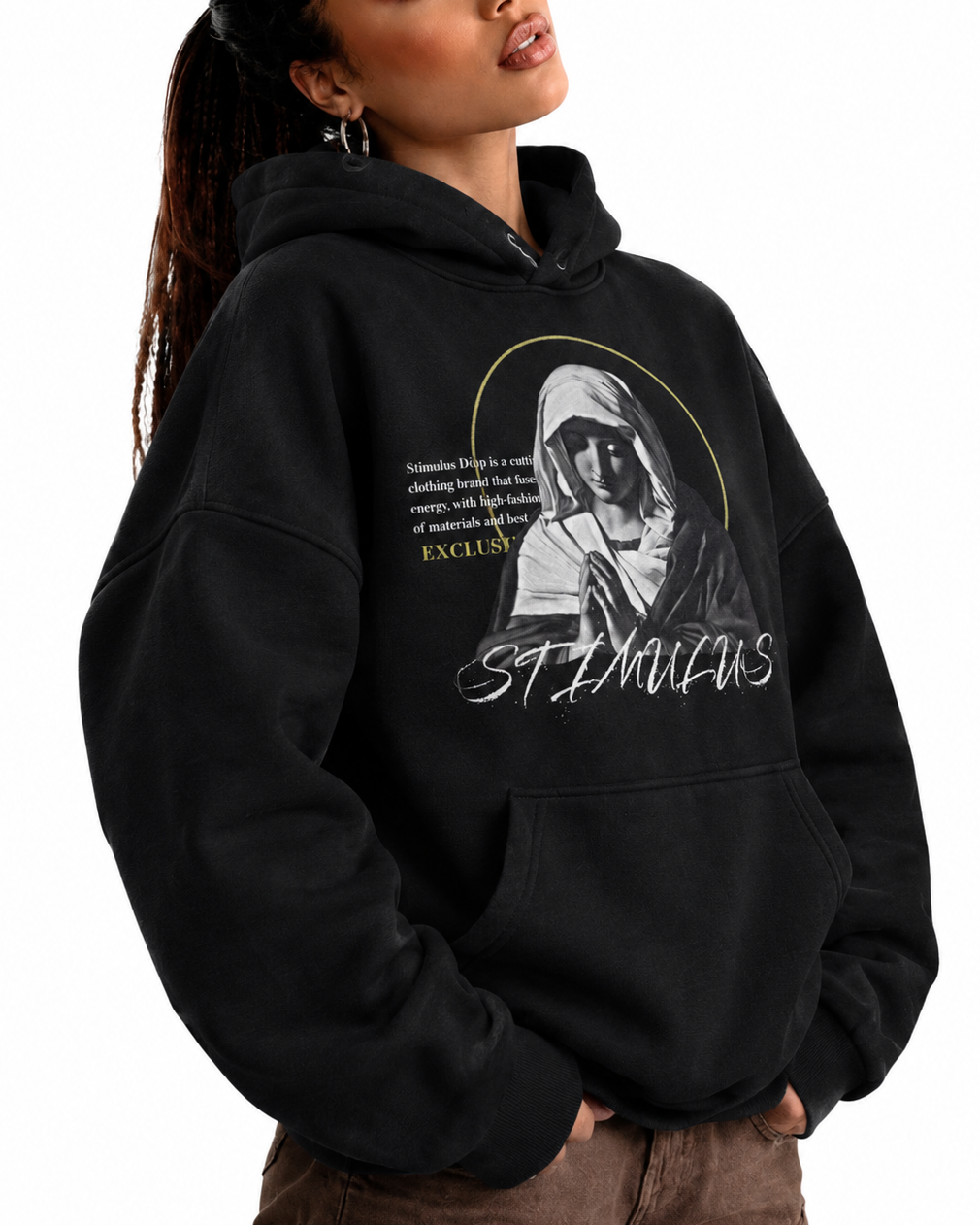 STIMULUS-Saints To Sinners Maria Hoodie ODMPOD