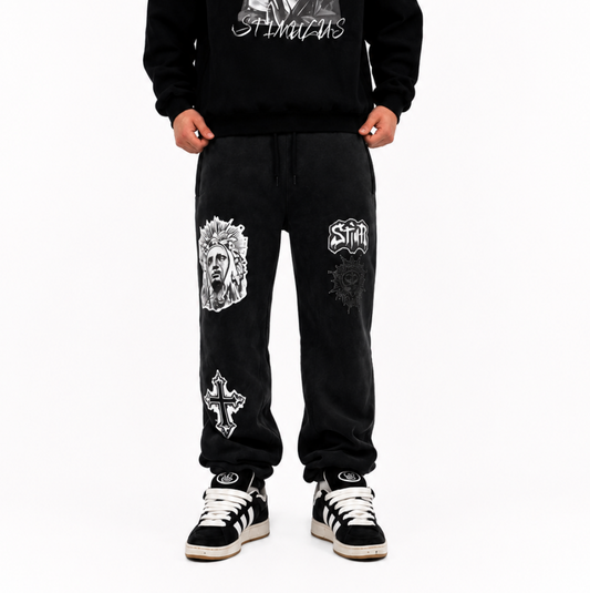 STIMULUS-Saints To Sinners Joggers