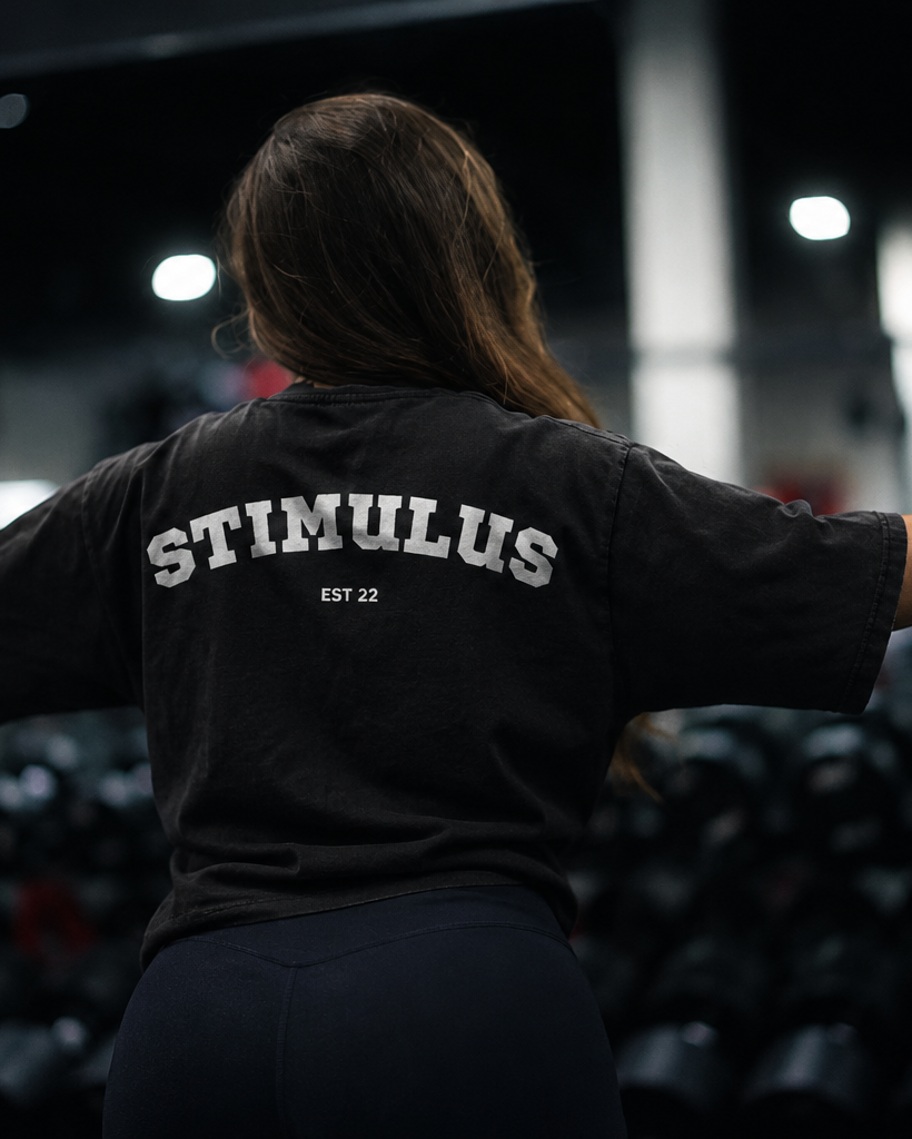 STIMULUS-Powered Bodybuilding T-Shirt ODMPOD