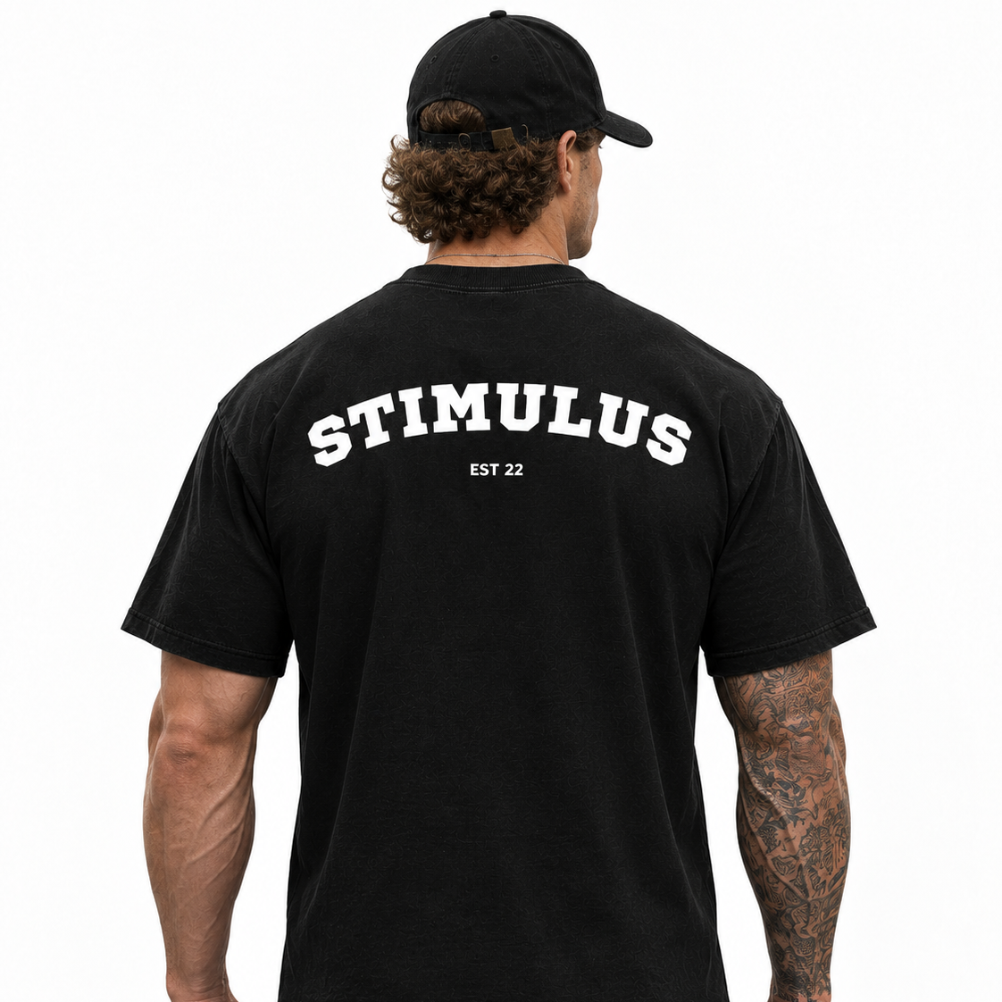 STIMULUS-Powered Bodybuilding T-Shirt ODMPOD