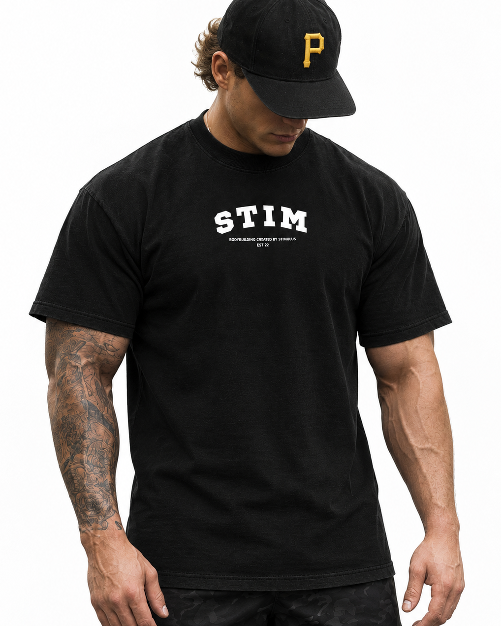 STIMULUS-Powered Bodybuilding T-Shirt ODMPOD