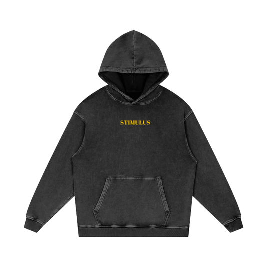 STIMULUS- Oversize Washed Hoodie Psalms 118:11