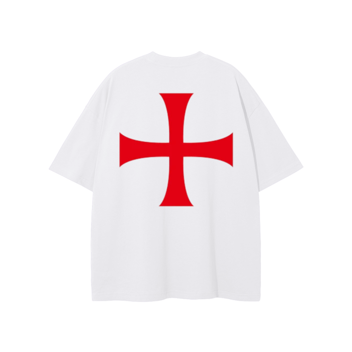 STIMULUS- Oversize Iron Cross T-sirt