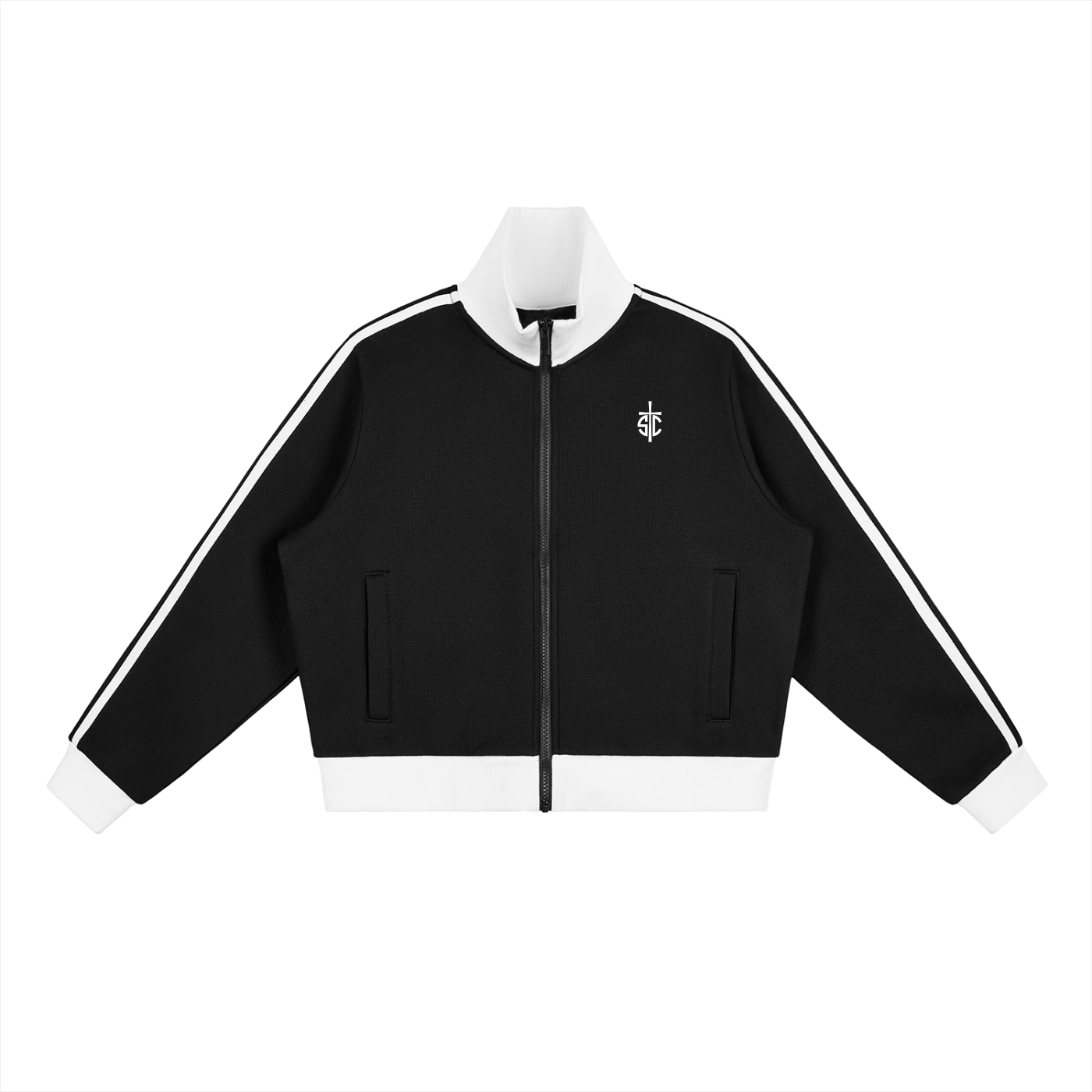 STIMULUS-Pegasus Women's Crop Track Jacket