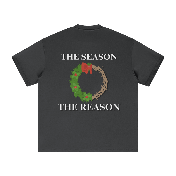 STIMULUS-The Season The Reason Oversized T-Shirt