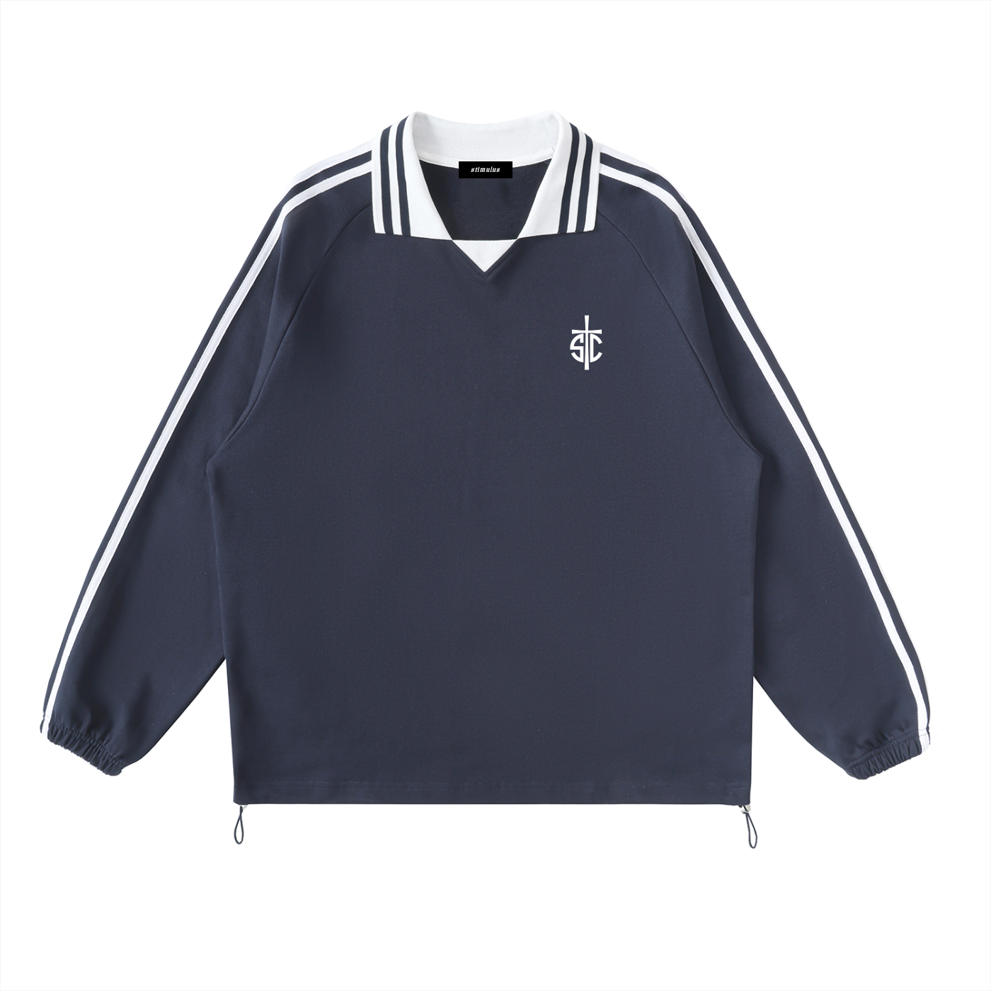 STIMULUS-SC Conquer More Collar Sweatshirt